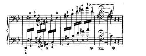 Albeniz bars 37-39